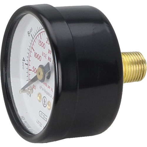 Manom&egrave;tres,  1-1/2", 0 - 4000 psi, Fixation arri&egrave;re, Analogique Pathway Supply LP