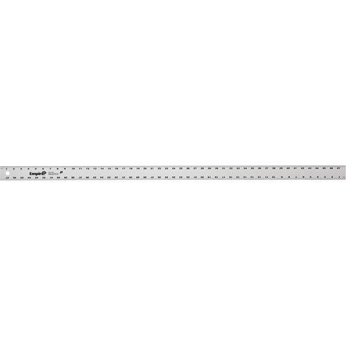 R&egrave;gle &agrave; tracer robuste, 48" lo, Aluminium, Graduations de 1" Pathway Supply LP