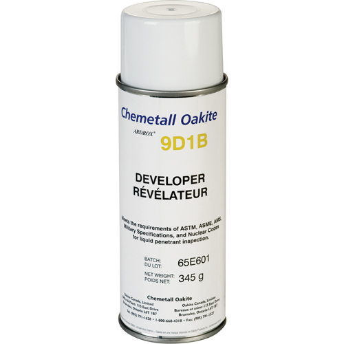 9D1B R&eacute;v&eacute;lateurs non Aqueux, Canette a&eacute;rosol Pathway Supply LP