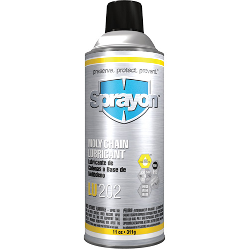 LU202 Moly Chain Lubricant, Aerosol Can Pathway Supply LP