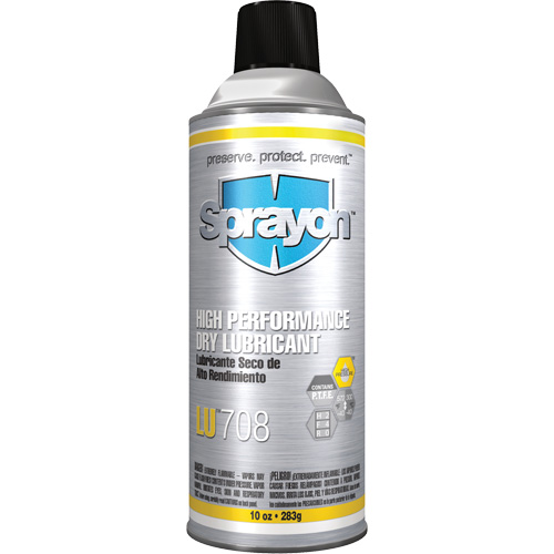 LU708 High Performance Dry Lubricant, Aerosol Can Pathway Supply LP