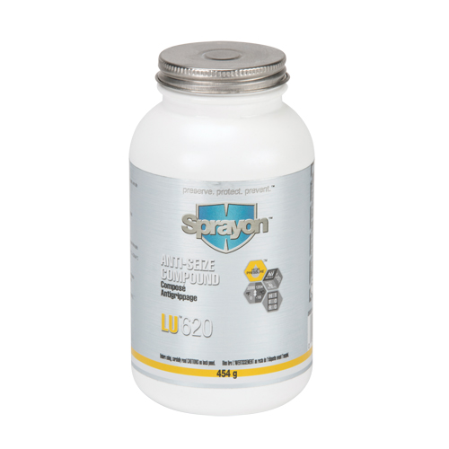 Compos&eacute; antigrippage LU620, 454 g, Bouteille &agrave; dessus brosse, 2200°F (1204°C) Temp max. Pathway Supply LP