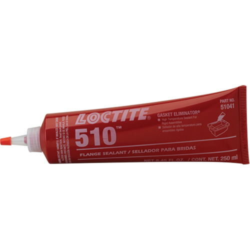 Flange Sealant 510 Gasket Eliminator High Temperature, Tube, Red Pathway Supply LP