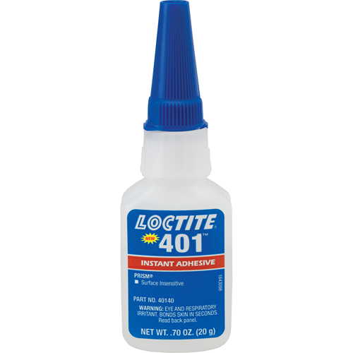 Prism 401 Instant Adhesive, Clear, Bottle, 20 g Pathway Supply LP