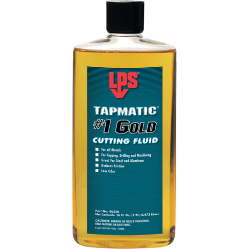 Liquides de coupe # 1 Gold de Tapmatic, 16 oz liq. Pathway Supply LP