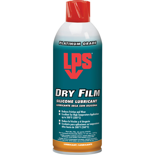 Lubrifiant sec &agrave; la silicone, Canette a&eacute;rosol Pathway Supply LP