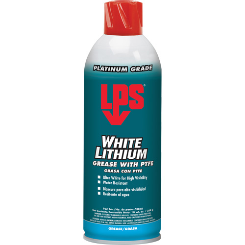 Graisse de Lithium blanche a/PTFE, Canette a&eacute;rosol Pathway Supply LP