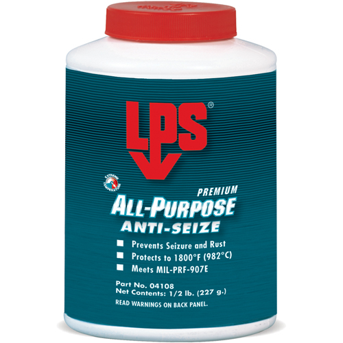 Antigrippant tout usage, 1/2 lb, Bouteille, 1800°F (982°C) Temp max. Pathway Supply LP