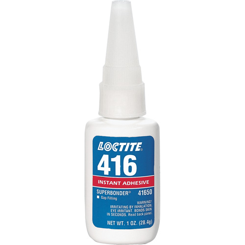Colle instantan&eacute;e 416 Super Bonder, Transparent, Bouteille, 1 oz Pathway Supply LP