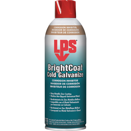Inhibiteurs de corrosion galvanis&eacute;s &agrave; froid &agrave; rev&ecirc;tement brillant, Canette a&eacute;rosol Pathway Supply LP