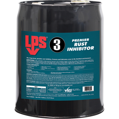 Inhibiteurs de rouille de qualit&eacute; 3, Seau Pathway Supply LP