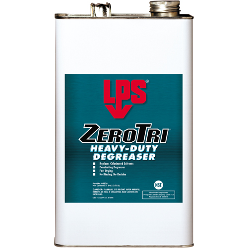 ZeroTri&reg; Heavy-Duty Degreaser, Gallon Pathway Supply LP