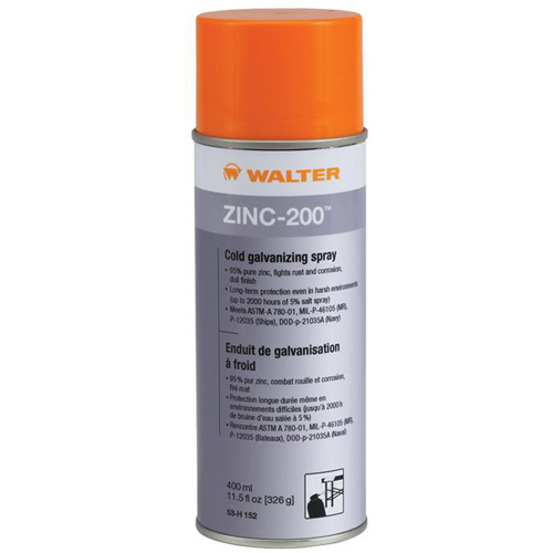 Zinc-200 Cold Galvanizing Spray, Aerosol Can Pathway Supply LP
