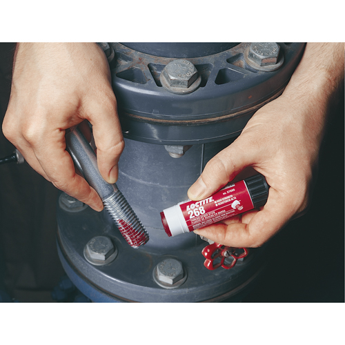 Quickstix Threadlocker 268 , Red, High, 9 g, Stick Pathway Supply LP