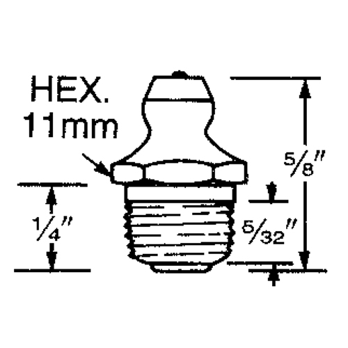 Raccord, Filetage de 10 mm Pathway Supply LP