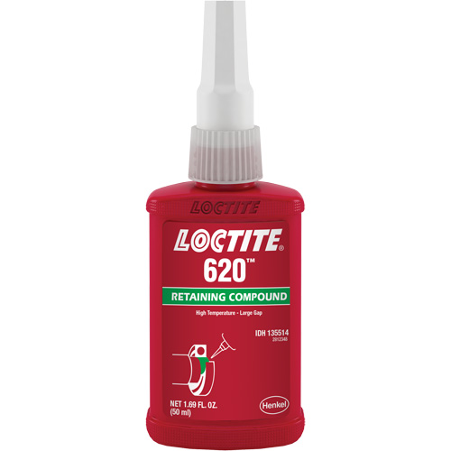 Compos&eacute; de retenue 620 haute temp&eacute;rature, 50 ml, Bouteille, Vert Pathway Supply LP