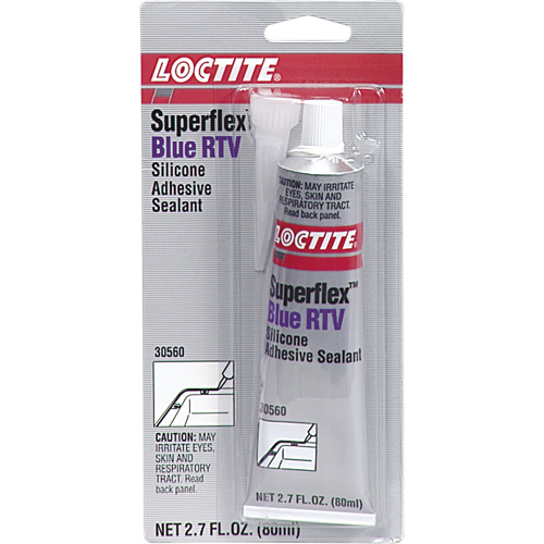 Scellant adh&eacute;sif &agrave; la silicone Superflex RTV, Tube, Bleu Pathway Supply LP
