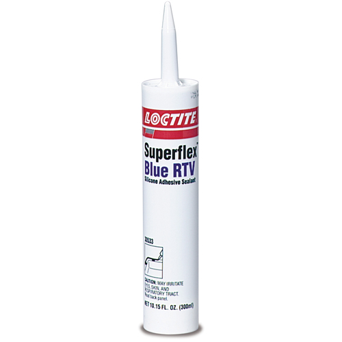 Scellant adh&eacute;sif &agrave; la silicone Superflex RTV, Cartouche, Bleu Pathway Supply LP
