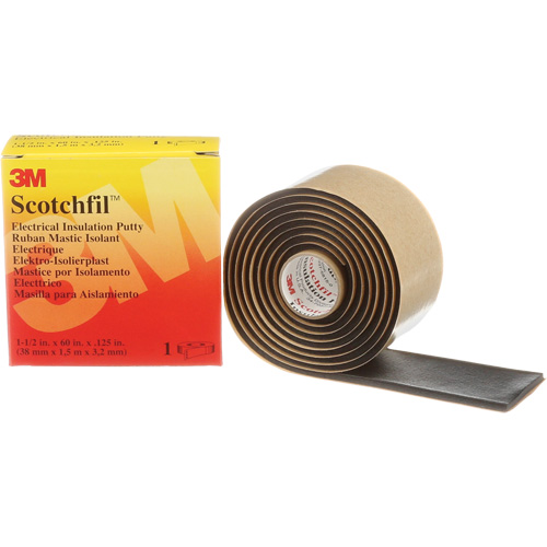 Scotchfil Electrical Insulation Putty, Roll, Black Pathway Supply LP