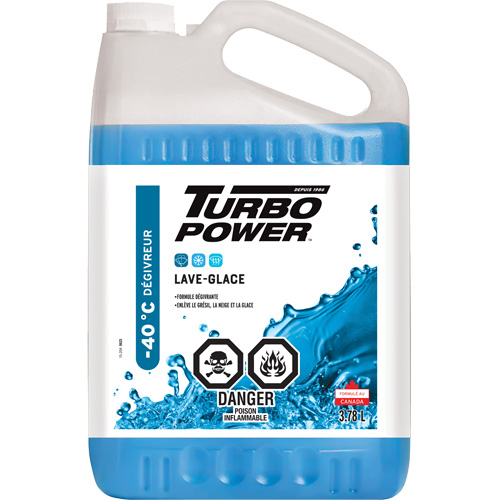 Turbo Power&reg; All-Season Windshield Washer Fluid, Jug, 3.78 L Pathway Supply LP