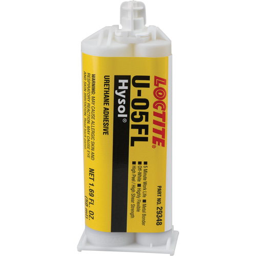 Hysol U-05FL Urethane Adhesive, Two-Part, Dual Cartridge, 90 g., Off-White Pathway Supply LP