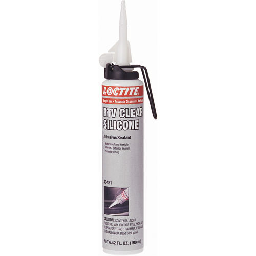 Superflex RTV Silicone Adhesive Sealant, Cartridge, Clear Pathway Supply LP