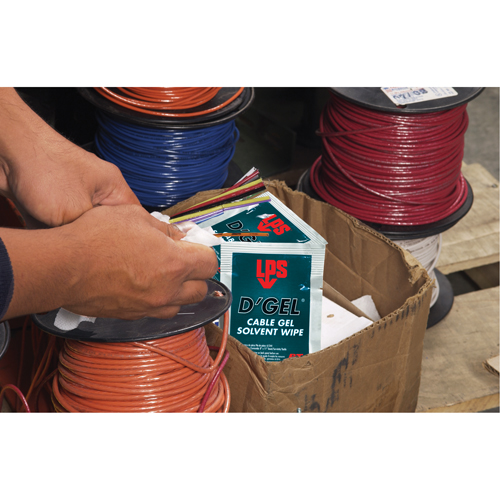 D'Gel&reg; Cable Gel Solvent, Packets Pathway Supply LP