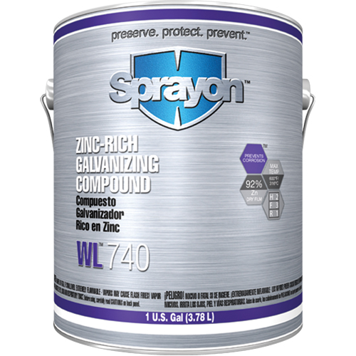 WL740 Zinc-Rich Galvanizing Compound, Gallon Pathway Supply LP