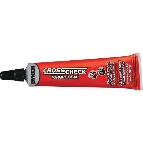 Cross Check Torque Seal&reg; Tamper-Proof Indicator Paste, 1 oz., Tube, Red Pathway Supply LP