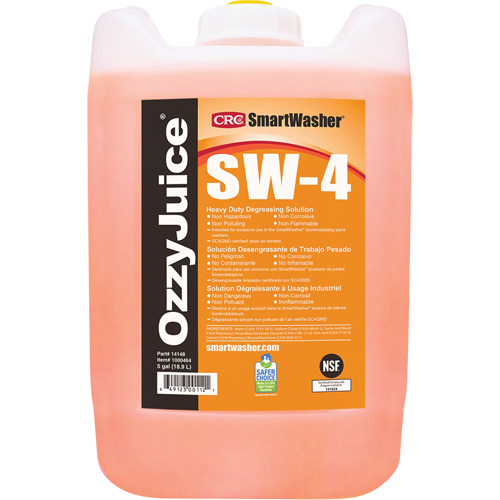 Smartwasher&reg; Industrial Grade Cleaning Solution, Jug Pathway Supply LP