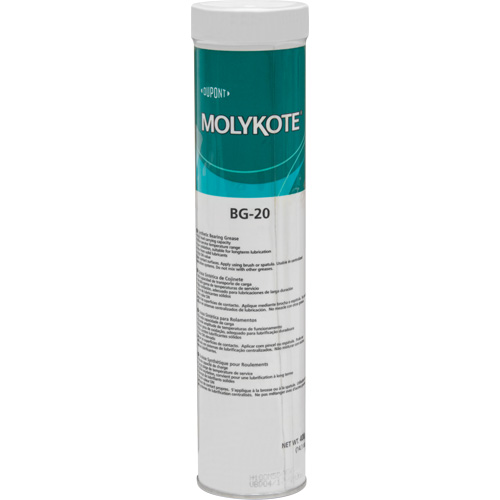 Graisse de roulement haute performance Molykote BG 20, 400 g, Cartouche Pathway Supply LP