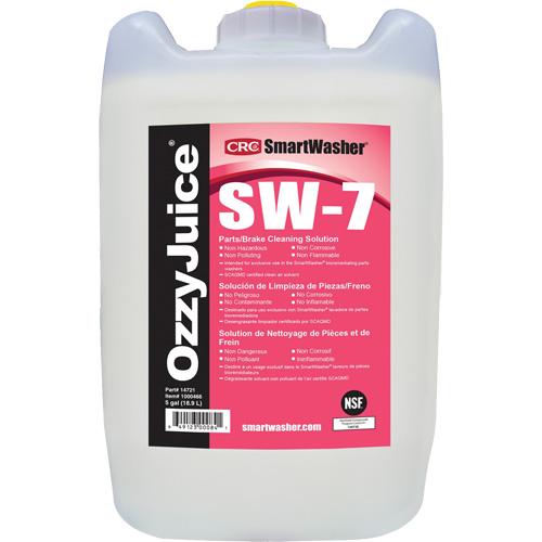 SmartWasher&reg; OzzyJuice&reg; Cleaning Solution, Jug Pathway Supply LP