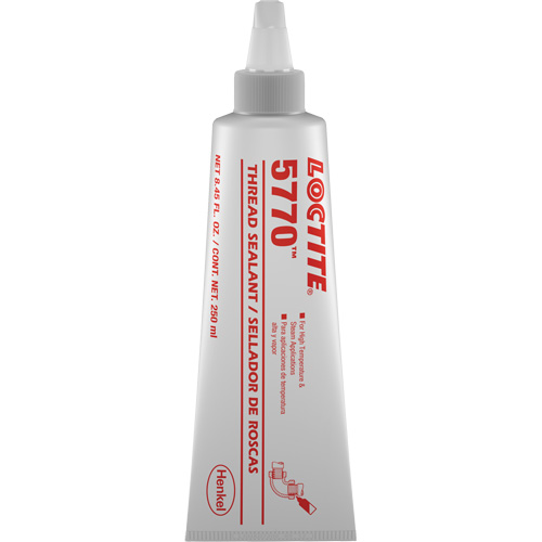 5770 Thread Sealant, Bottle, 250 ml, -54° C - 149° C/-65° F - 300° F Pathway Supply LP