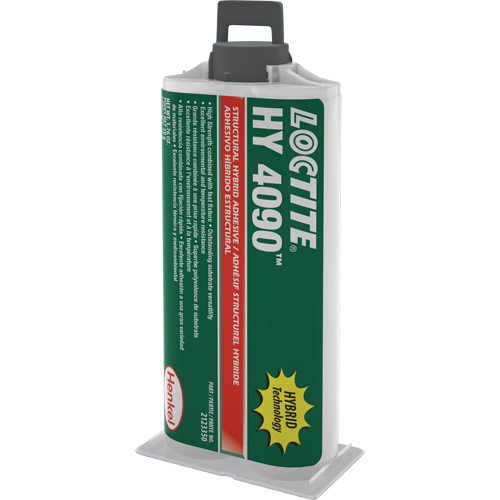 HY 4090 Structural Repair Hybrid Adhesive, Two-Part, Dual Cartridge, 50 g, Off-White Pathway Supply LP