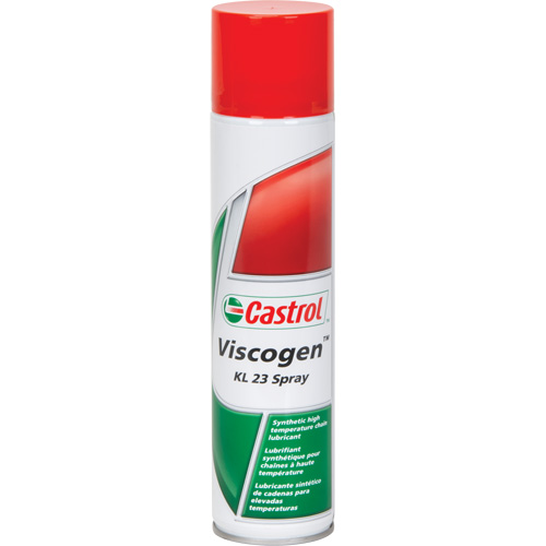 Lubrifiant synth&eacute;tique haute performance pour chaîne KL 23 Viscogen, Canette a&eacute;rosol Pathway Supply LP