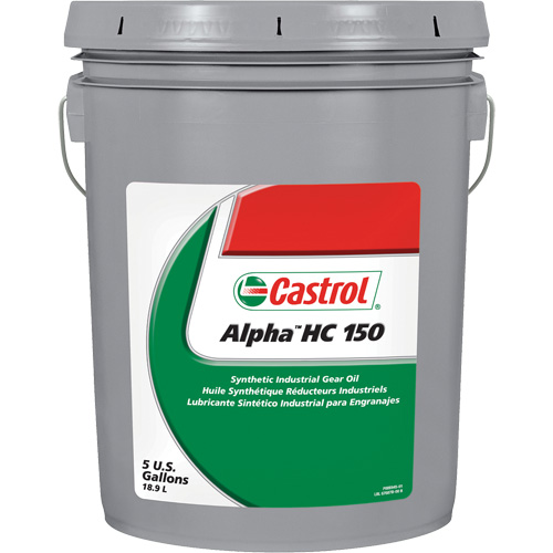 Huile pour engrenages synth&eacute;tique industrielle 3660 HC EP 150 Alpha, 18,93 L Pathway Supply LP