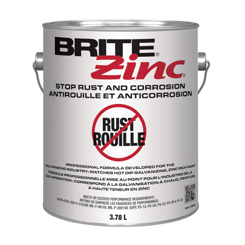 Inhibiteur de corrosion BRITE Zinc, Gallon Pathway Supply LP