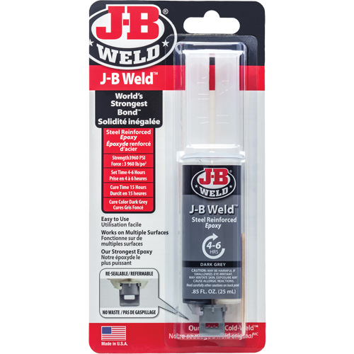 Adhesive, 25 ml, Syringe, Two-Part, Grey Pathway Supply LP