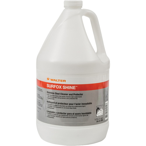 Surfox Shine Stainless Steel Cleaner/Protector, 3.78 L, Gallon Pathway Supply LP