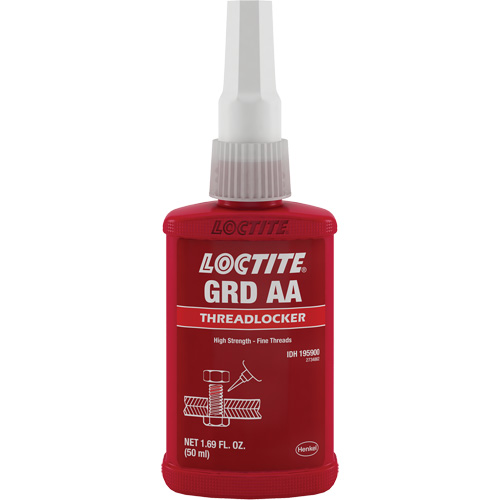 Letter Grade AA Wicking Grade Threadlocker, Green, High, 50 ml, Bottle Pathway Supply LP