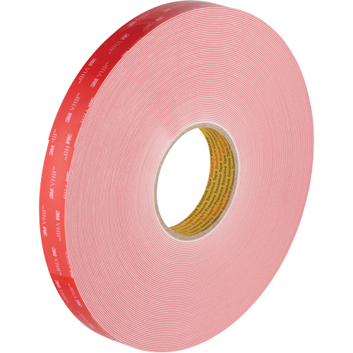 VHB Tape, 32.9 m (108') L x 1117.6 mm (44") W, 0.028 mm, Acrylic Pathway Supply LP