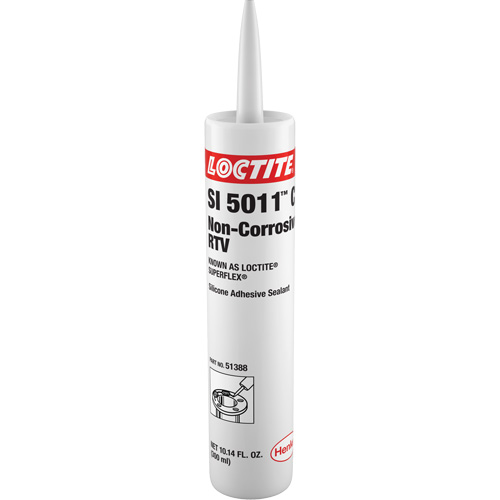 Superflex&reg; SI 5011CL Non-Corrosive RTV Silicone, Cartridge, Clear Pathway Supply LP