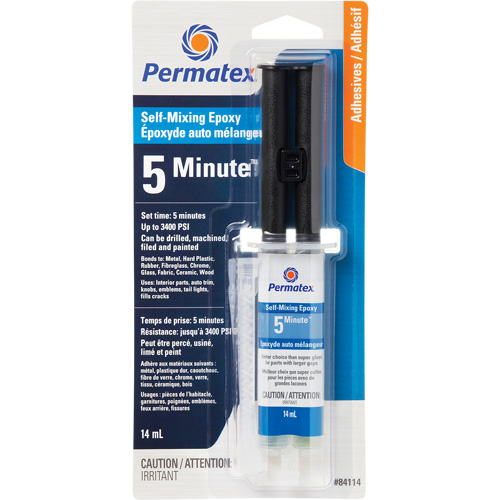 General Purpose Epoxy, 14 ml, Syringe, Two-Part, Clear Pathway Supply LP