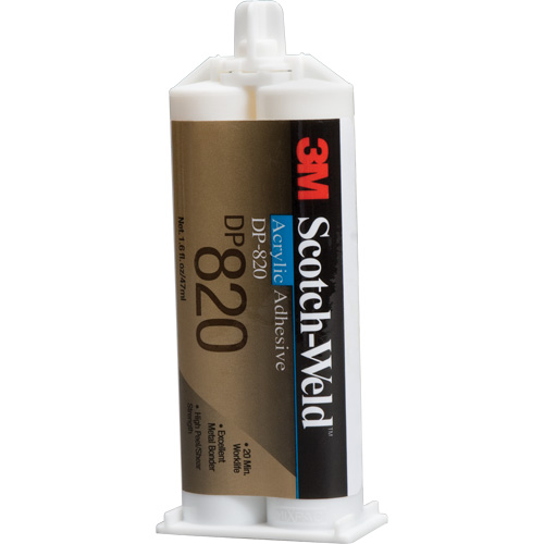 Scotch-Weld Acrylic Adhesive, Two-Part, Dual Cartridge, 1.6 fl. oz., Off-White Pathway Supply LP