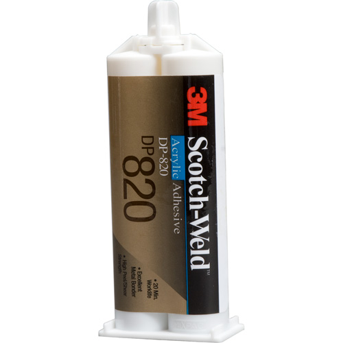Scotch-Weld Acrylic Adhesive, Two-Part, Dual Cartridge, 400 ml, Off-White Pathway Supply LP