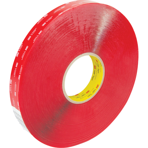 4910 Foam Tape, 33 m (108') L x 25.4 mm (1") W, 40 mils, Acrylic Pathway Supply LP