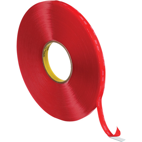 VHB Tape, 33 m (108') L x 12 mm (1/2") W, 40 mils, Acrylic Pathway Supply LP