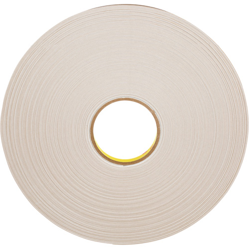 Ruban double face en mousse, 66 m (216') lo x 12,7 mm (1/2") la, 31 mils, Poly&eacute;thyl&egrave;ne Pathway Supply LP