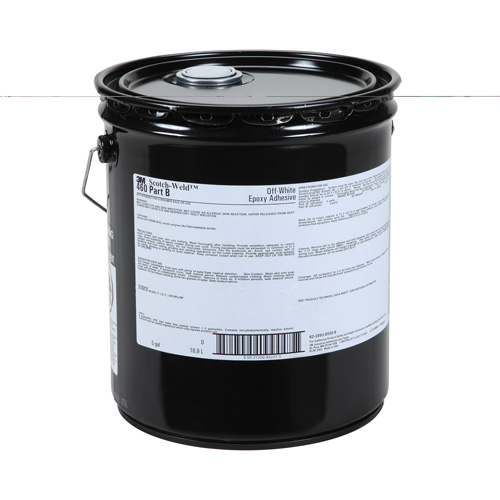 Adh&eacute;sif Scotch-Weld, 5 gal., Seau, Deux composants, Blanc cass&eacute; Pathway Supply LP