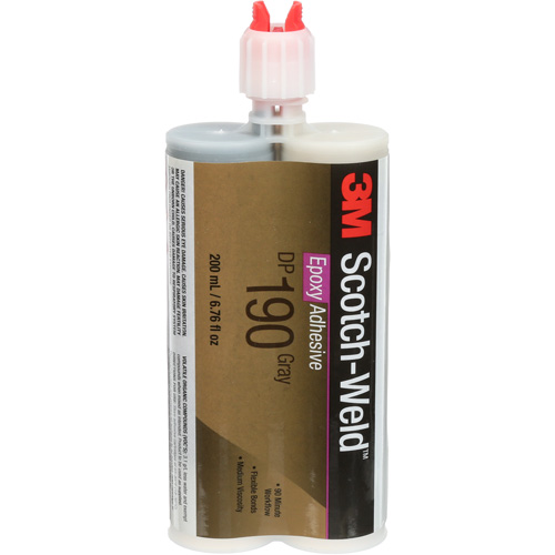 Scotch-Weld Adhesive, 200 ml, Cartridge, Two-Part, Grey Pathway Supply LP